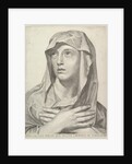 Bust of the Virgin, 1650 by Claude Mellan
