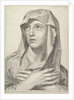 Bust of the Virgin, 1650 by Claude Mellan