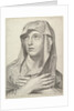 Bust of the Virgin, 1650 by Claude Mellan