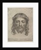 Face of Christ on St. Veronica's Cloth, 1649 by Claude Mellan