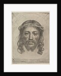 Face of Christ on St. Veronica's Cloth, 1649 by Claude Mellan