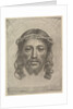 Face of Christ on St. Veronica's Cloth, 1649 by Claude Mellan