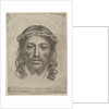 Face of Christ on St. Veronica's Cloth, 1649 by Claude Mellan