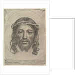 Face of Christ on St. Veronica's Cloth, 1649 by Claude Mellan