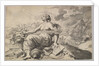 Allegory of France with the Arms of Richelieu by Claude Mellan