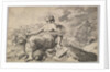 Allegory of France with the Arms of Richelieu by Claude Mellan