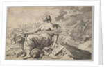 Allegory of France with the Arms of Richelieu by Claude Mellan