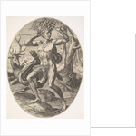 Cyparissus from set The Rural Gods, 1565 by Cornelis Cort