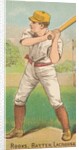 Rooks, Batter, Lacrosse, from the Gold Coin series for Gold Coin Chewing Tobacco, 1887 by D Buchner & Co