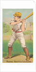 Rooks, Batter, Lacrosse, from the Gold Coin series for Gold Coin Chewing Tobacco, 1887 by D Buchner & Co