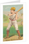 Rooks, Batter, Lacrosse, from the Gold Coin series for Gold Coin Chewing Tobacco, 1887 by D Buchner & Co