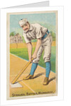 Strauss, Batter, Milwaukee, from the Gold Coin series for Gold Coin Chewing Tobacco, 1887 by D Buchner & Co