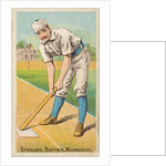 Strauss, Batter, Milwaukee, from the Gold Coin series for Gold Coin Chewing Tobacco, 1887 by D Buchner & Co