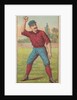 Welch, Center Field, St. Louis, from the 'Gold Coin' Tobacco Issue, 1887 by D Buchner & Co