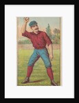 Welch, Center Field, St. Louis, from the 'Gold Coin' Tobacco Issue, 1887 by D Buchner & Co