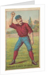 Welch, Center Field, St. Louis, from the 'Gold Coin' Tobacco Issue, 1887 by D Buchner & Co