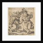 Bolinka and Marcolfus, late 15th-early 16th century by Daniel Hopfer