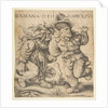 Bolinka and Marcolfus, late 15th-early 16th century by Daniel Hopfer