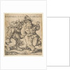 Bolinka and Marcolfus, late 15th-early 16th century by Daniel Hopfer