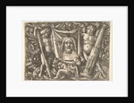 The Sudarium Held by Two Angels, ca. 1515 by Daniel Hopfer