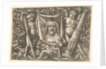 The Sudarium Held by Two Angels, ca. 1515 by Daniel Hopfer