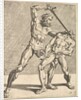 Two Fencers, from Fencers, plate 7, 1552 by Dirck Volkertsen Coornhert/Cornelis Bos