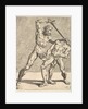 Two Fencers, from Fencers, plate 7, 1552 by Dirck Volkertsen Coornhert/Cornelis Bos