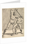 Two Fencers, from Fencers, plate 7, 1552 by Dirck Volkertsen Coornhert/Cornelis Bos