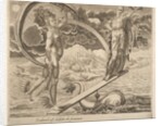 Fortune Using Man as a Plaything from Six Sayings about Fortune, ca. 1560 by Dirck Volkertsen Coornhert