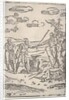 The forger standing by an anvil pulling a man in chains, from the series 'The var…, ca. 1540-1550 by Domenico Beccafumi