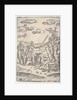 The forger standing by an anvil pulling a man in chains, from the series 'The var…, ca. 1540-1550 by Domenico Beccafumi