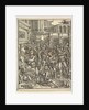 The Massacre of the Innocents with group of male figures attacking women and …, 1517 by Domenico Campagnola