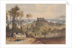 Bracciano, 1841 by Edward Lear