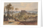 Bracciano, 1841 by Edward Lear