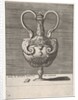 Antique Lidded Vase with Two Handles emerging from the Heads of Hybrid Female Sph…, 1543 or after by Enea Vico