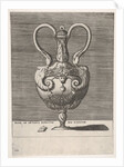 Antique Lidded Vase with Two Handles emerging from the Heads of Hybrid Female Sph…, 1543 or after by Enea Vico