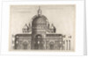 Speculum Romanae Magnificentiae: Longitudinal Section Showing the Interior of Sai…, 1551, 1558-61 by Etienne Duperac