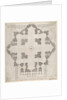Speculum Romanae Magnificentiae: Plan of St. Peter's, 1569 by Etienne Duperac