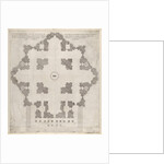 Speculum Romanae Magnificentiae: Plan of St. Peter's, 1569 by Etienne Duperac