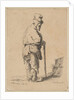 Beggar Leaning on a Stick, 1851 by F Bradshaw