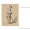 Beggar Leaning on a Stick, 1851 by F Bradshaw