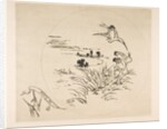 Decoration for a Plate: A Pond, 1870 by Felix Bracquemond