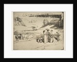 Les Demoiselles du village, 1869 by Felix Bracquemond