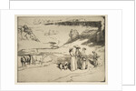 Les Demoiselles du village, 1869 by Felix Bracquemond