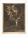 Hors de mon soleil, canailles!, 1854-1855 by Felix Bracquemond