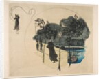 Decoration for a Plate: Notre Dame, 1870 by Felix Bracquemond
