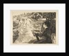 La Terrasse de la VIlla Brancas, 1876 by Felix Bracquemond