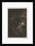 The Rest on the Flight into Egypt: A Night Piece, late 18th-mid-19th century by Francesco Novelli
