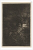 The Rest on the Flight into Egypt: A Night Piece, late 18th-mid-19th century by Francesco Novelli