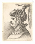 Helmeted head, 1662-78 by Francis Place